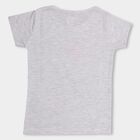 Girls' T-Shirt, Melange Light Grey, small image number null
