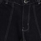 Boys Jet Black Regular Fit Cargo Jeans, Black, small image number null