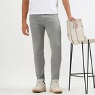 Men's Light Gray Slim Fit Jeans, हल्का हरा, small image number null