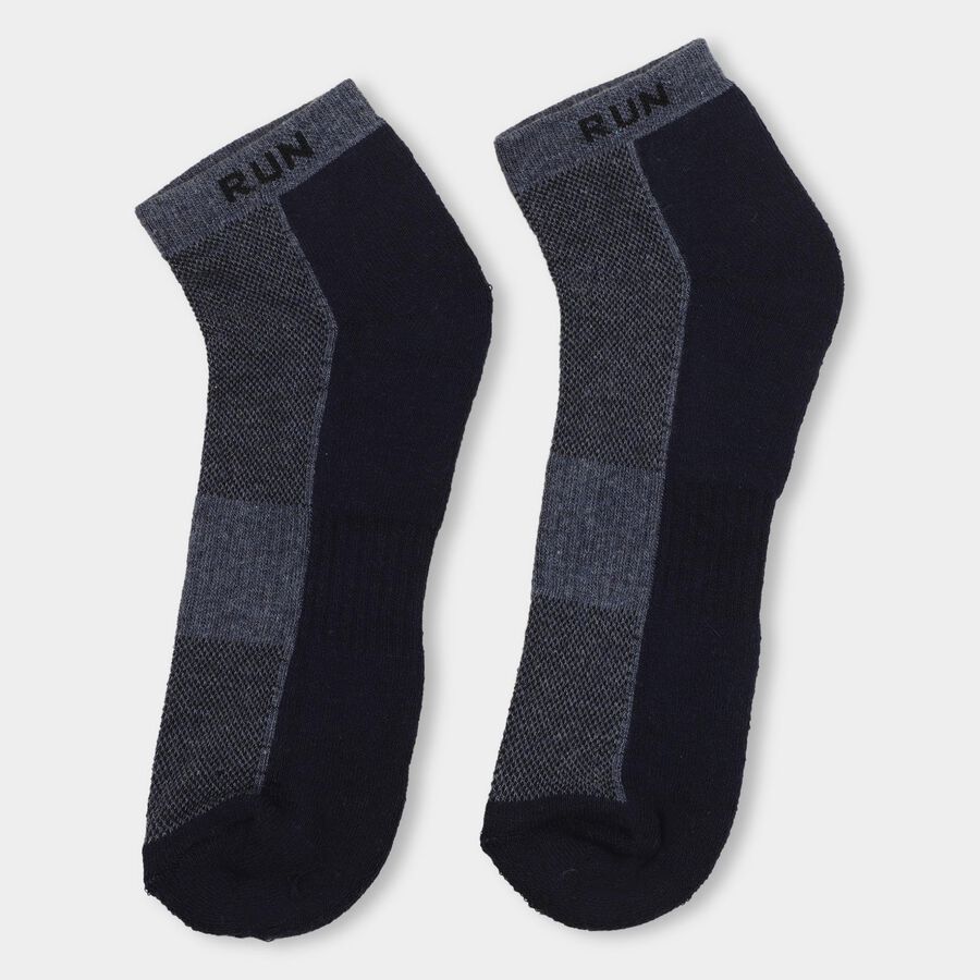 Men's Socks (Pack of 3), गहरा हरा, large image number null