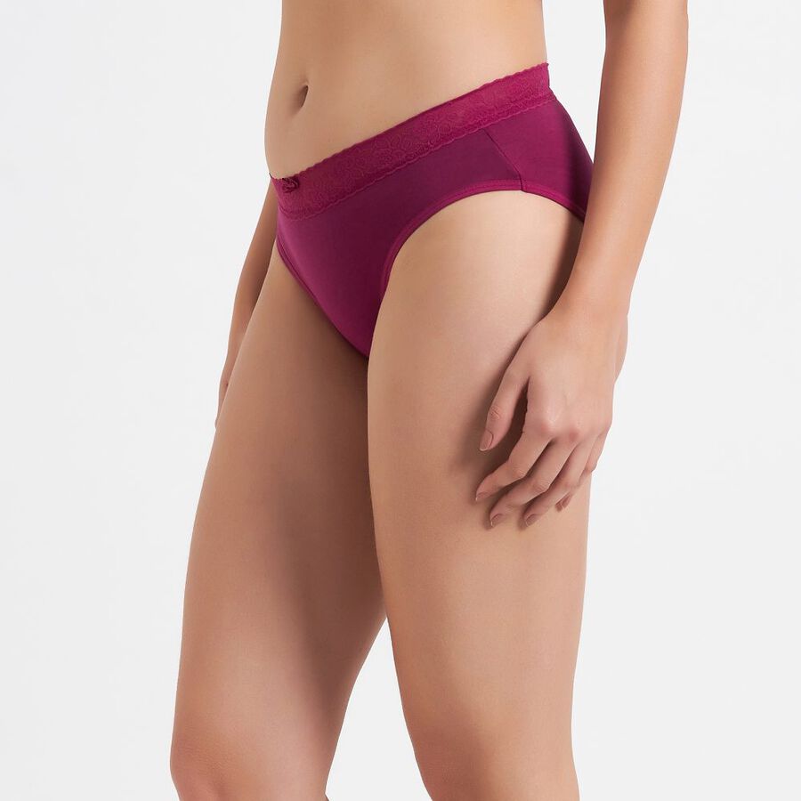 Ladies' Panty, Wine, large image number null