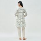 Women's Light Blue Round Neck Classic Kurta, Light Blue, small