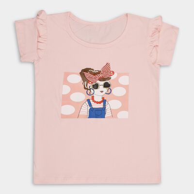 Girls' 100% Cotton T-Shirt
