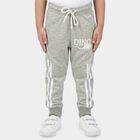 Boys Grey Jogger Graphic Printed Pyjama, Melange Light Grey, small