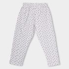 Girls' 100% Cotton Pyjama , White, small image number null