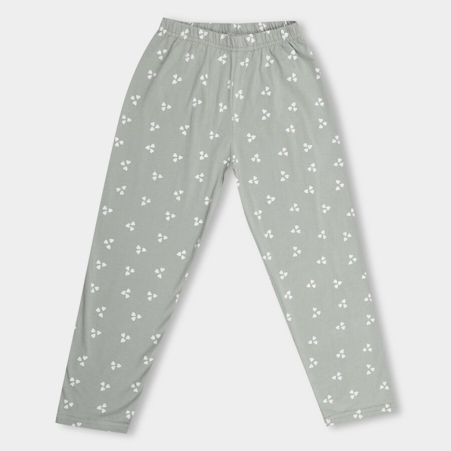 Girls' Pyjama , Light Green, large image number null