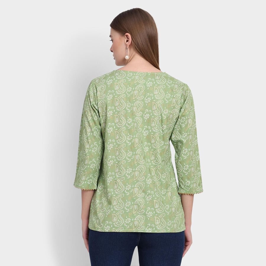 Ladies' Kurti, ओलिव, large image number null