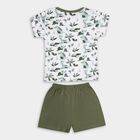 Infant Boys' 100% Cotton Baba Suit , ओलिव, small image number null