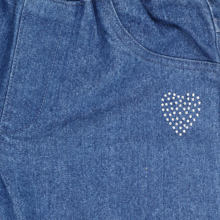 Girls' Jeans, Mid Blue, large image number null