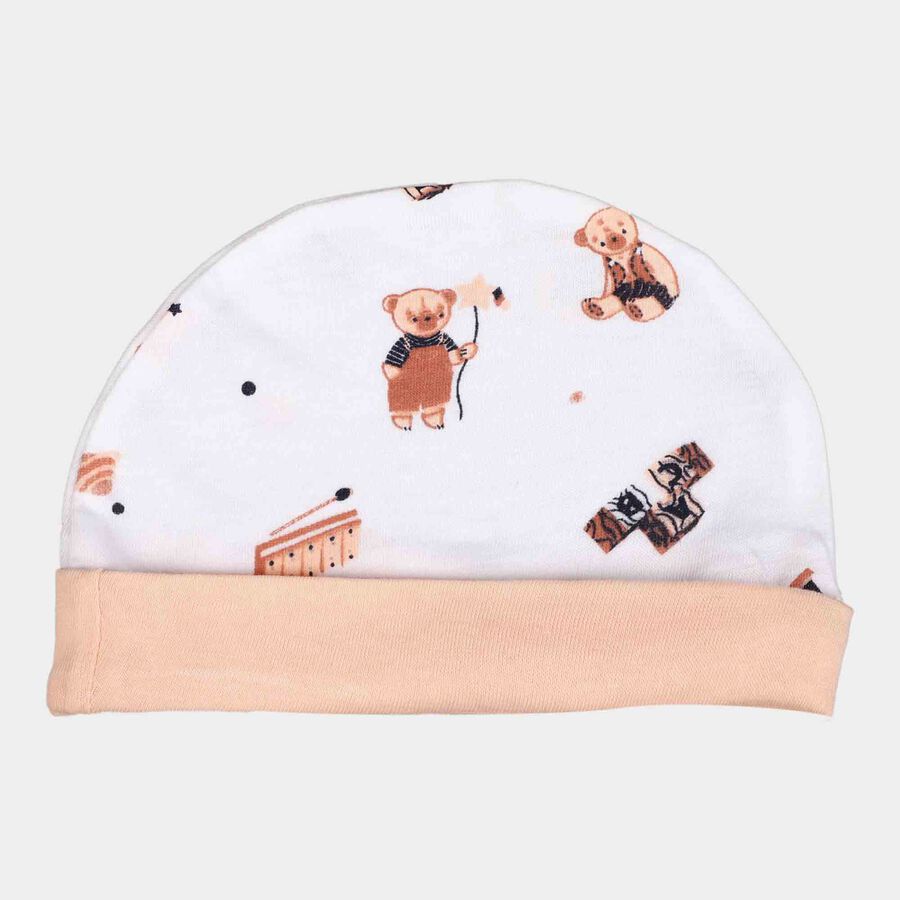 कॉटन बेबी गिफ्ट सेट, सफ़ेद, large