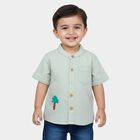 Infants' Shirt, Light Green, small