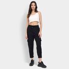 Ladies' Track Pants , काला, small image number null