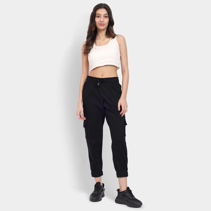 Ladies' Track Pants , काला, large image number null