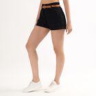 Ladies' 100% Cotton Shorts , Black, small image number null
