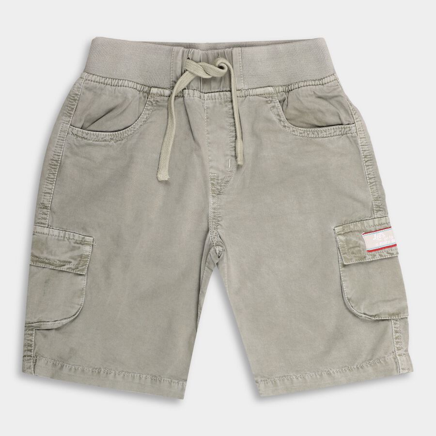 Boy's 100% Cotton Jamaicans, Olive, large image number null