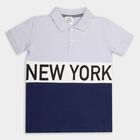Boys' Half Sleeves T-Shirt , Navy Blue, small image number null