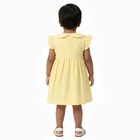 Infants' Cotton Minimalist Everyday Frock, सफ़ेद, small