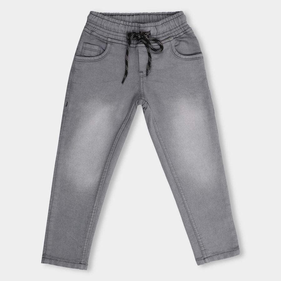 Boys' Jeans , हल्का ग्रे, large image number null