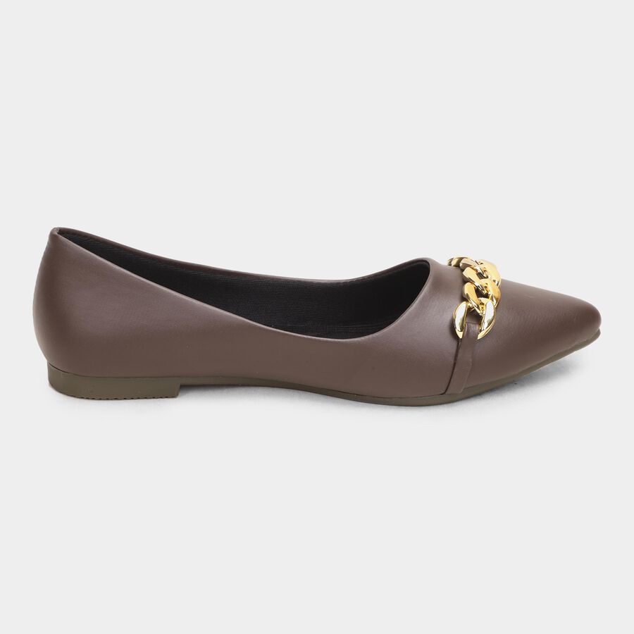Ladies' Casual Shoes, Brown, large image number null