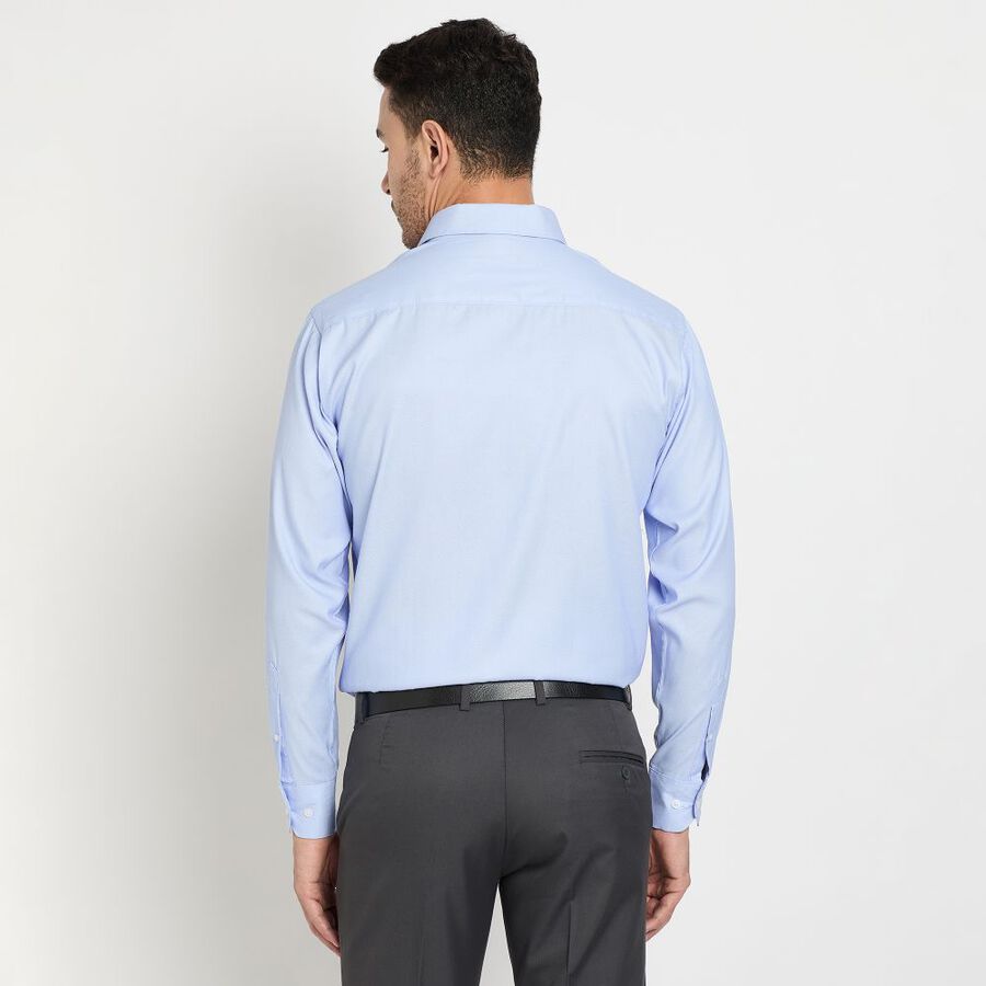 Men's Formal Shirt, Mid Blue, large image number null