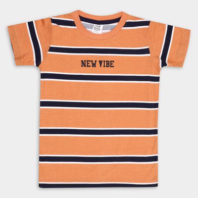 Boys' Cotton Half Sleeves T-Shirt