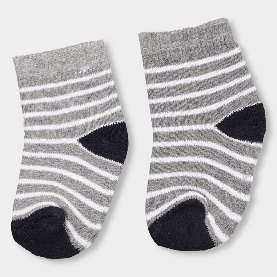 Infants' Socks (Pack of 2), Navy Blue, large
