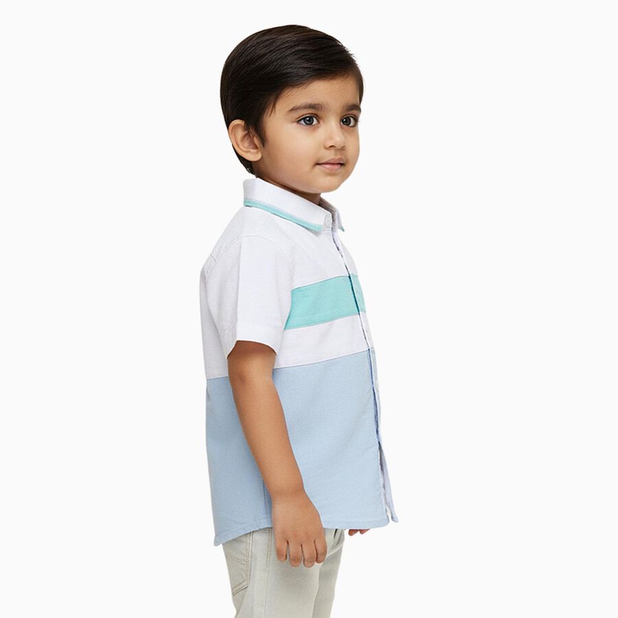 Infants' 100% Cotton Shirt, सफ़ेद, large image number null