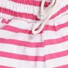 Girls' 100% Cotton Pull Ups Shorts , गुलाबी, small image number null