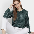 All Over Print Sweatshirt, Dark Green, small image number null