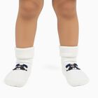 Infants Snow White and Midnight Navy Regular Fit Foldable Cuff Socks Pack of 2, Navy Blue, small image number null