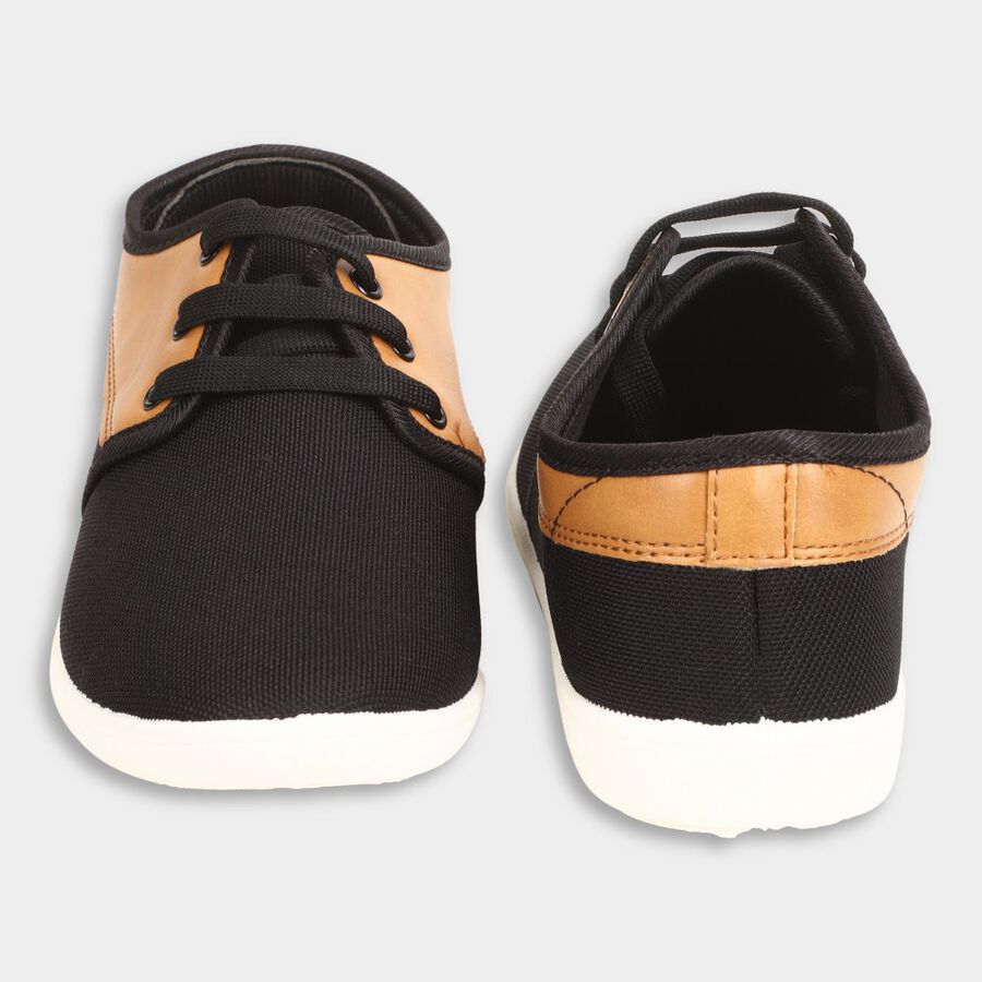Mens Sneaker Shoes, काला, large image number null