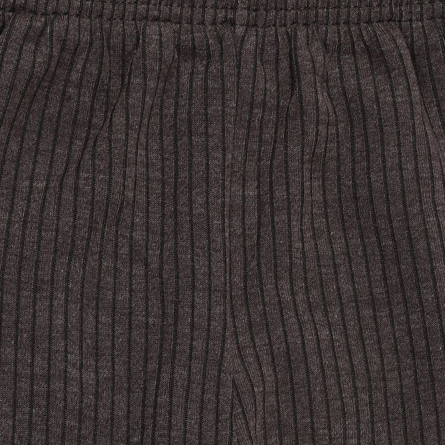 Boys Charcoal Grey Thermal Lower, चारकोल, large image number null