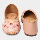 Ladies' Stone Mojari, Peach, small image number null