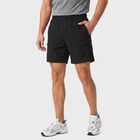 Men's Black Regular Fit Sports Shorts, Black, small