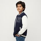 Boys' Sweatshirt, नेवी ब्लू, small image number null
