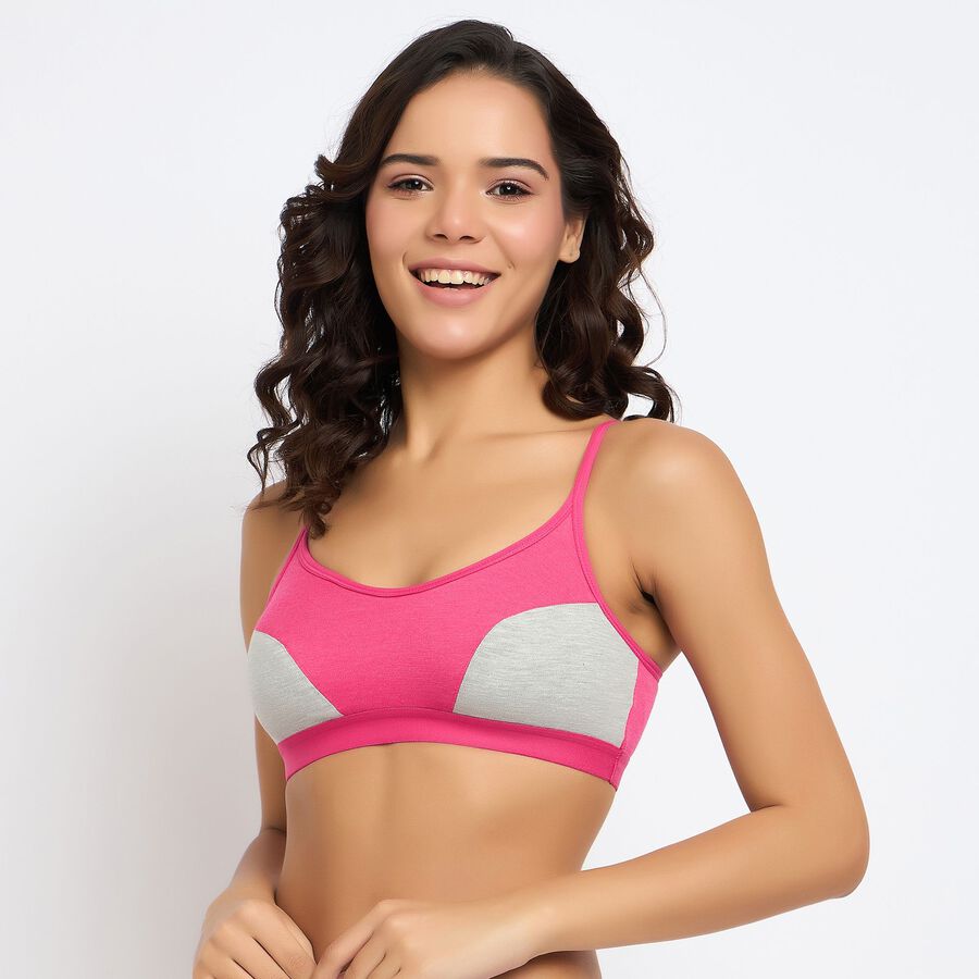 Ladies' Bra, रानी (फ्यूशिया), large