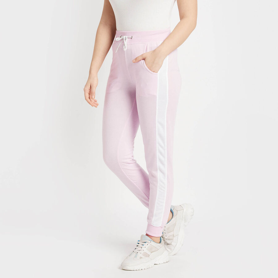 Cut & Sew Joggers, हल्का गुलाबी, large image number null
