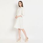Ladies' Dress, ऑफ व्हाइट, small image number null