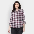 Ladies' Shirt, वाइन, small