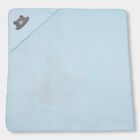 Infants' 100% Cotton Towel, Mid Blue, small image number null