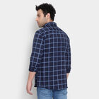 Checks Casual Shirt, Navy Blue, small image number null