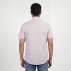 Men's Casual Shirt, गुलाबी, small