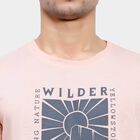 Round Neck T-Shirt, Peach, small image number null