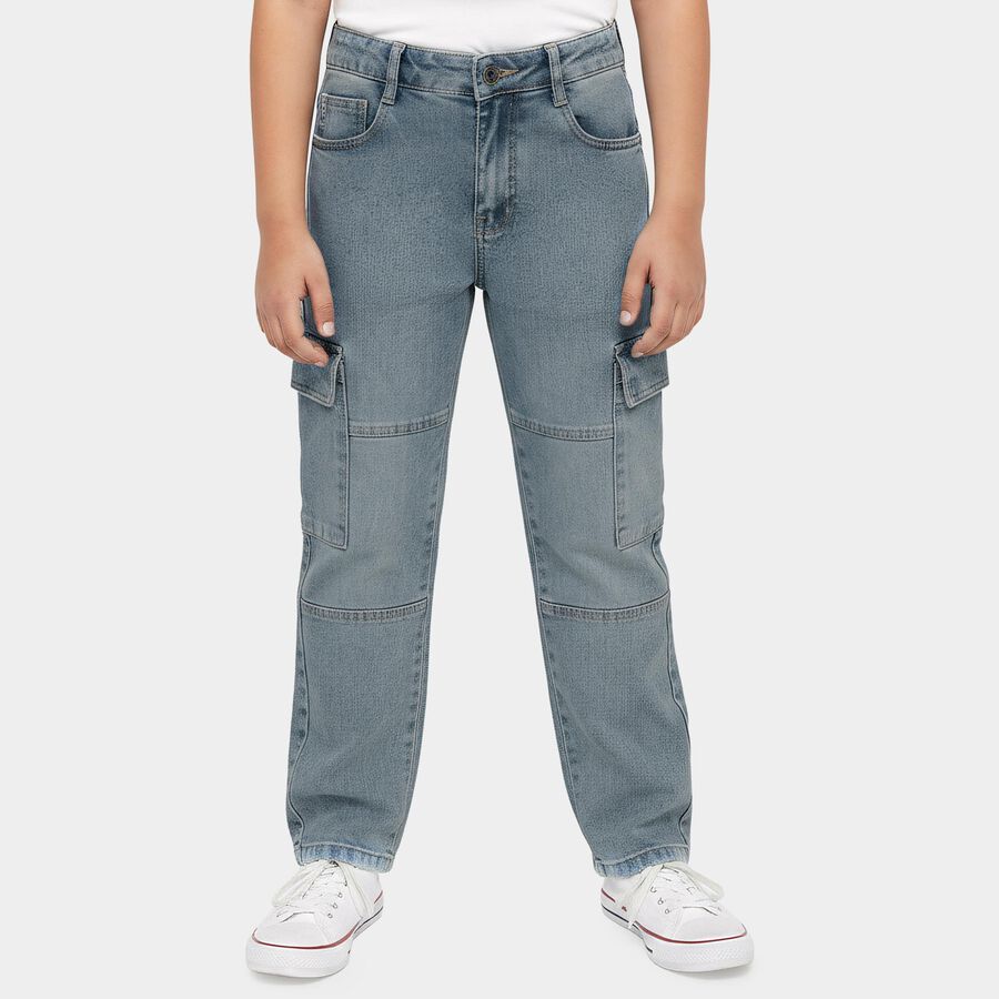 Boys' Jeans, Light Blue, large