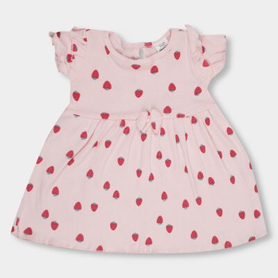 Infant Girls' 100% Cotton Frock 