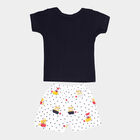 Infants Solid Baba Suit, Navy Blue, small image number null
