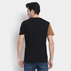 Men's 100% Cotton Round Neck Half Sleeves T-Shirt , Brown, small image number null