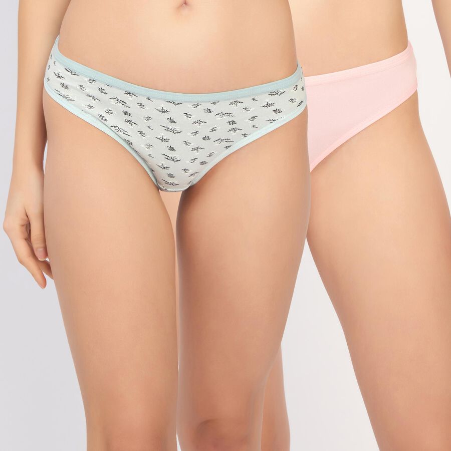Ladies' 100% Cotton Panty , Assorted, large image number null