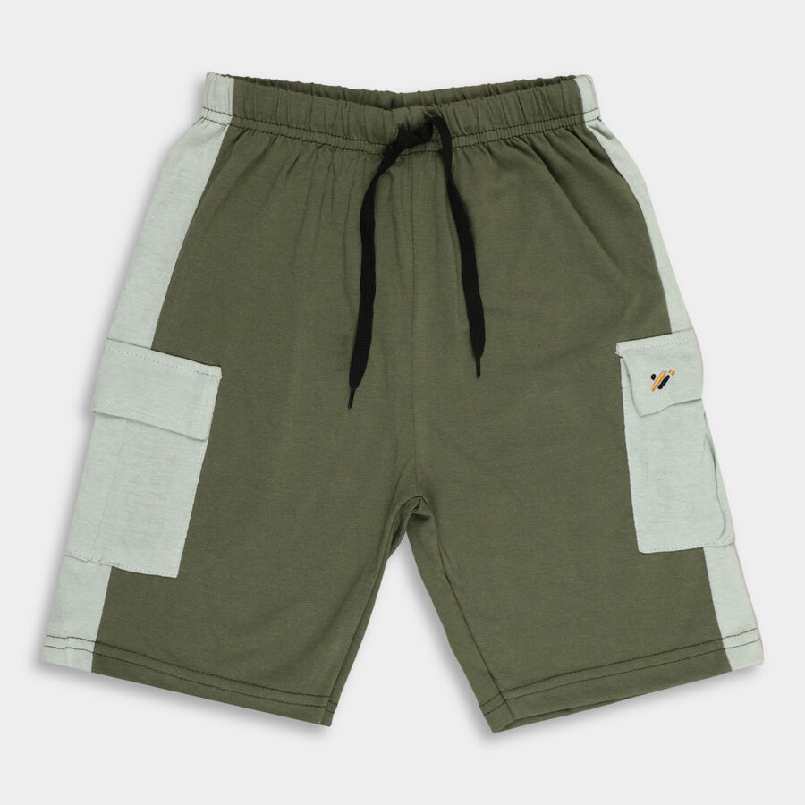 Boys' Bermudas, ओलिव, large image number null