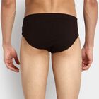 Men's 100% Cotton Briefs, Brown, small image number null